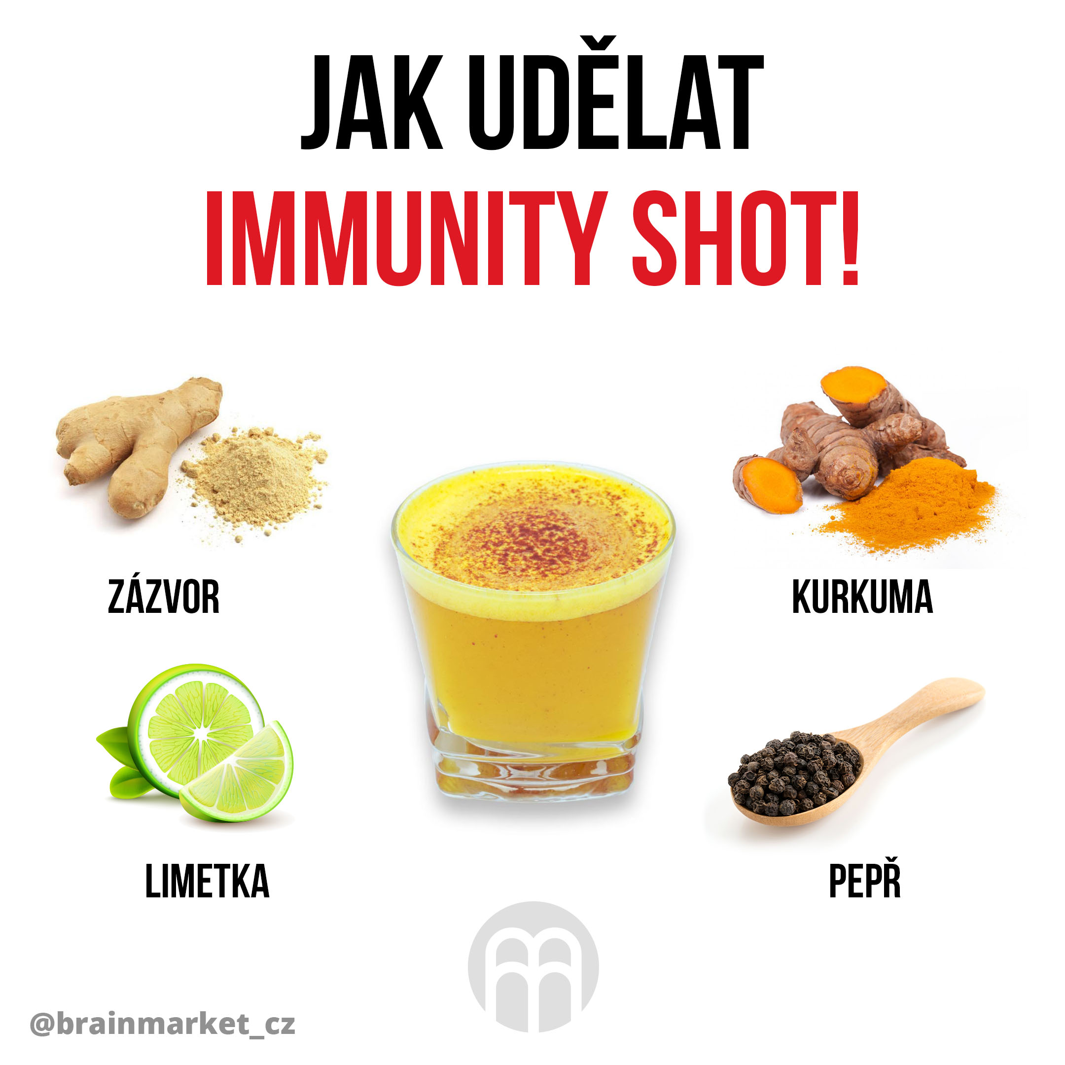 Jak připravit immunity shot