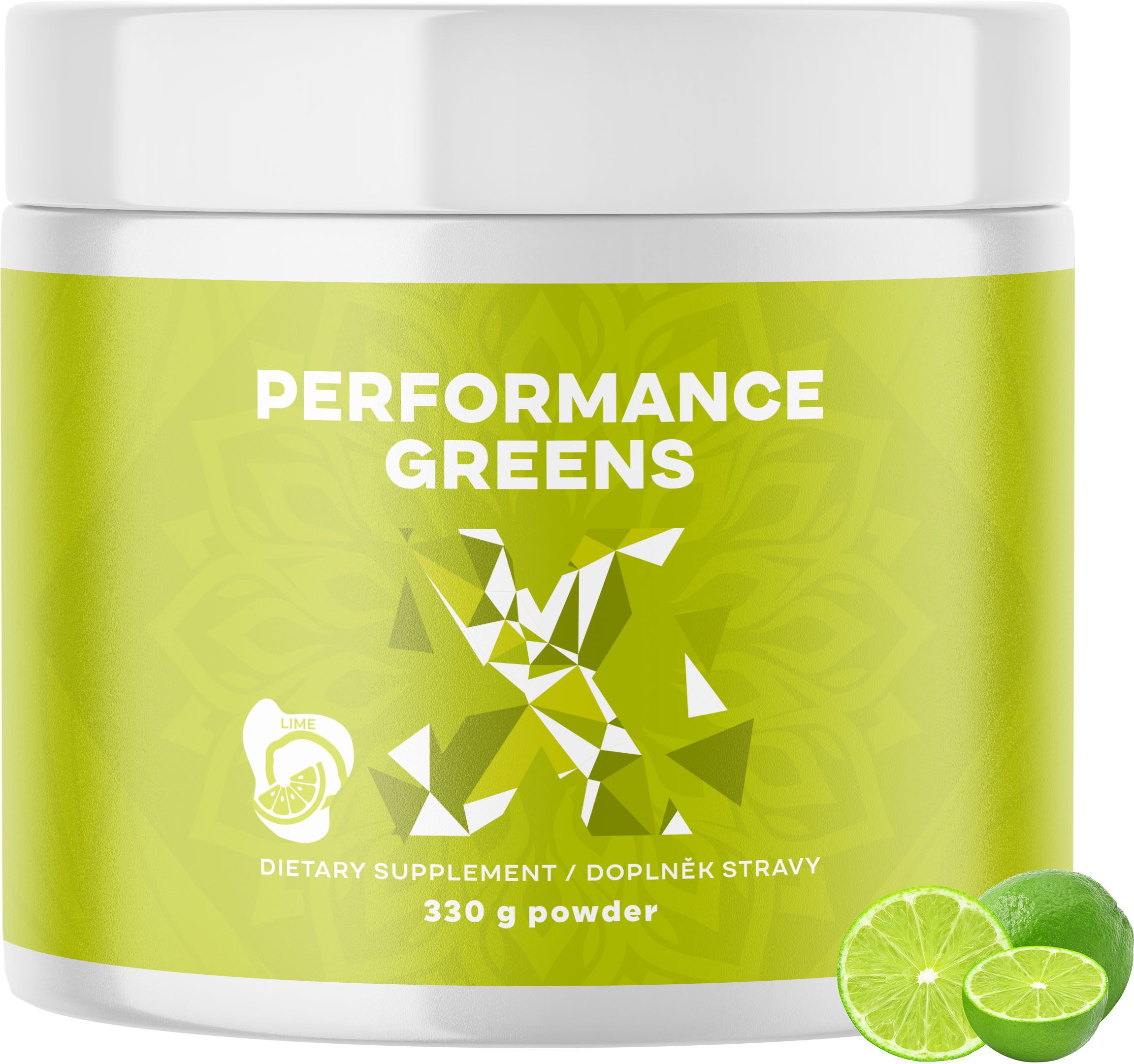 Performance Greens, Mix 12 superpotravin pro alkalizaci těla i mysli