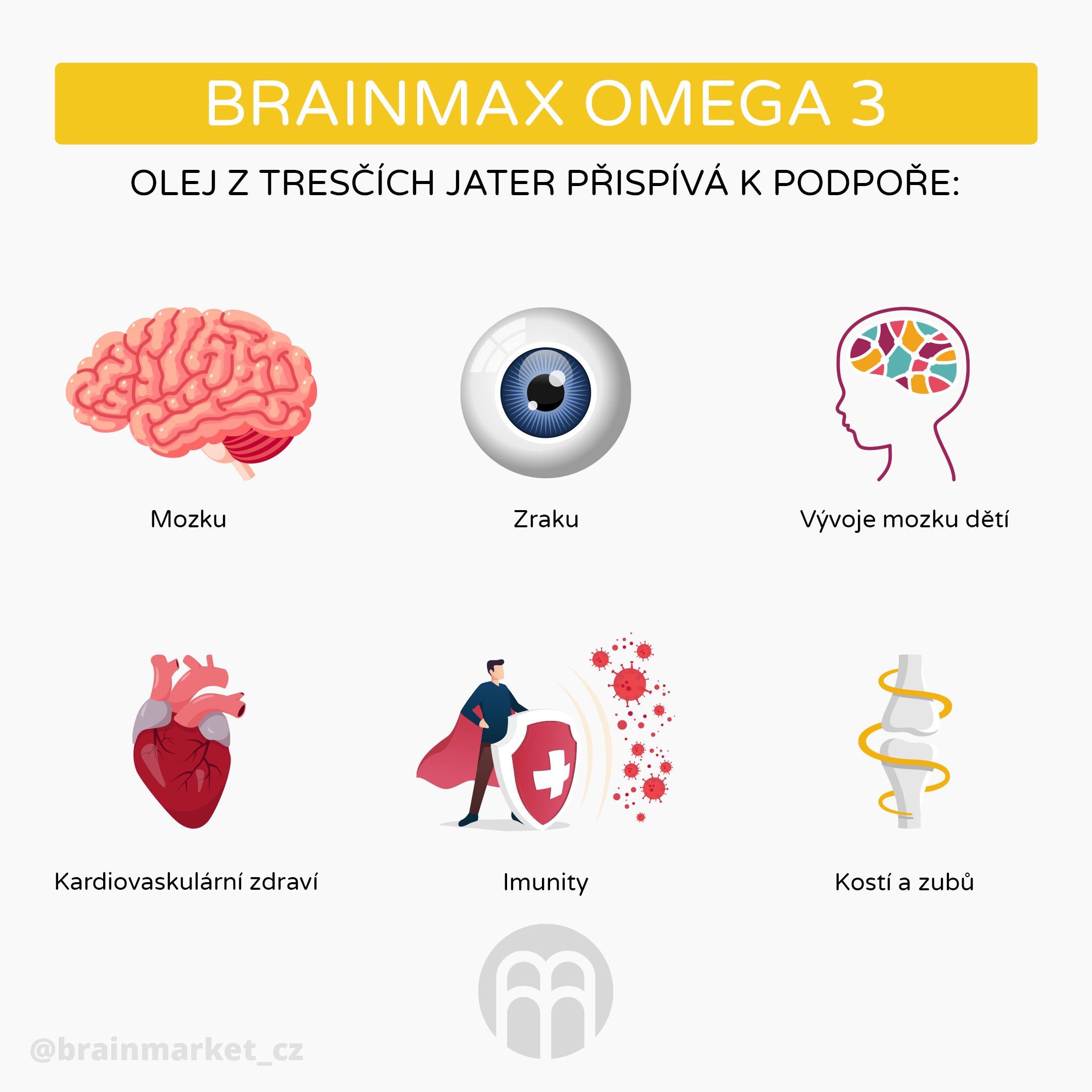 S čím může pomoci Omega 3 olej - BrainMax